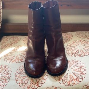 Costume National Leather Boots